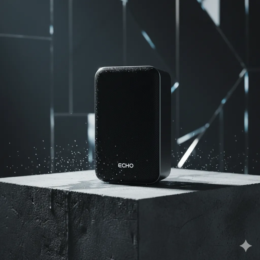 Product photography with dramatic shadows